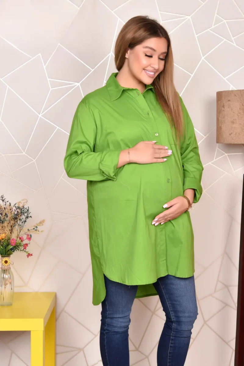 Green Long blouse - Image 2