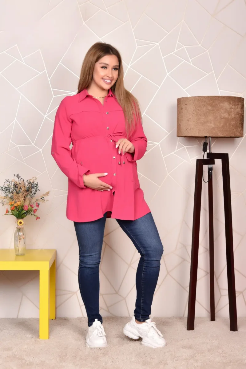 Fuchsia Basic Blouse