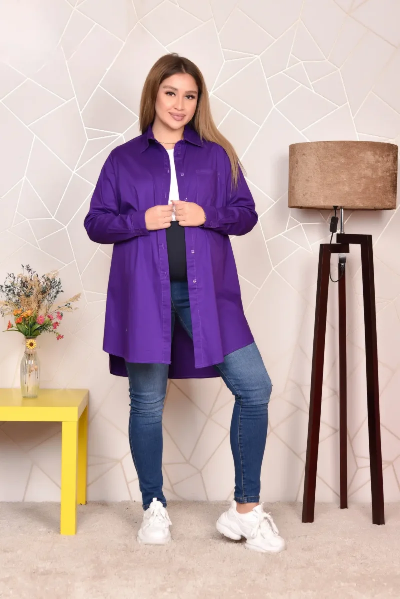 Lilac Long blouse - Image 2