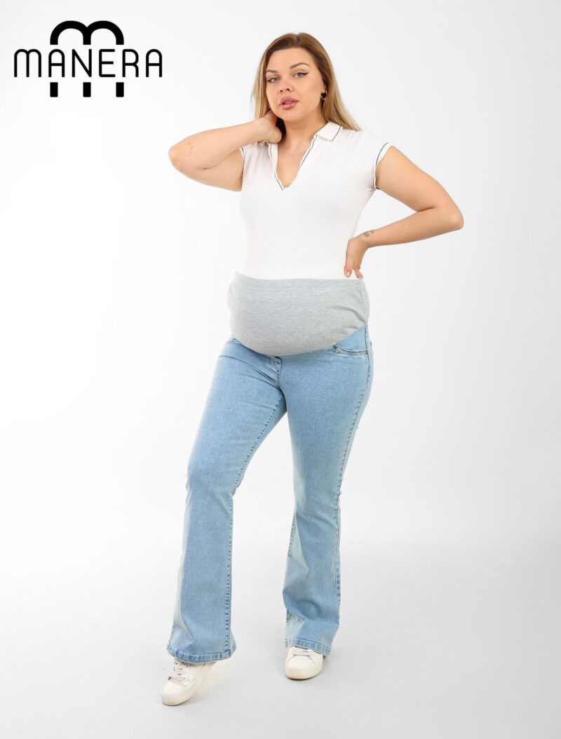 Bootcut light jeans - Image 3