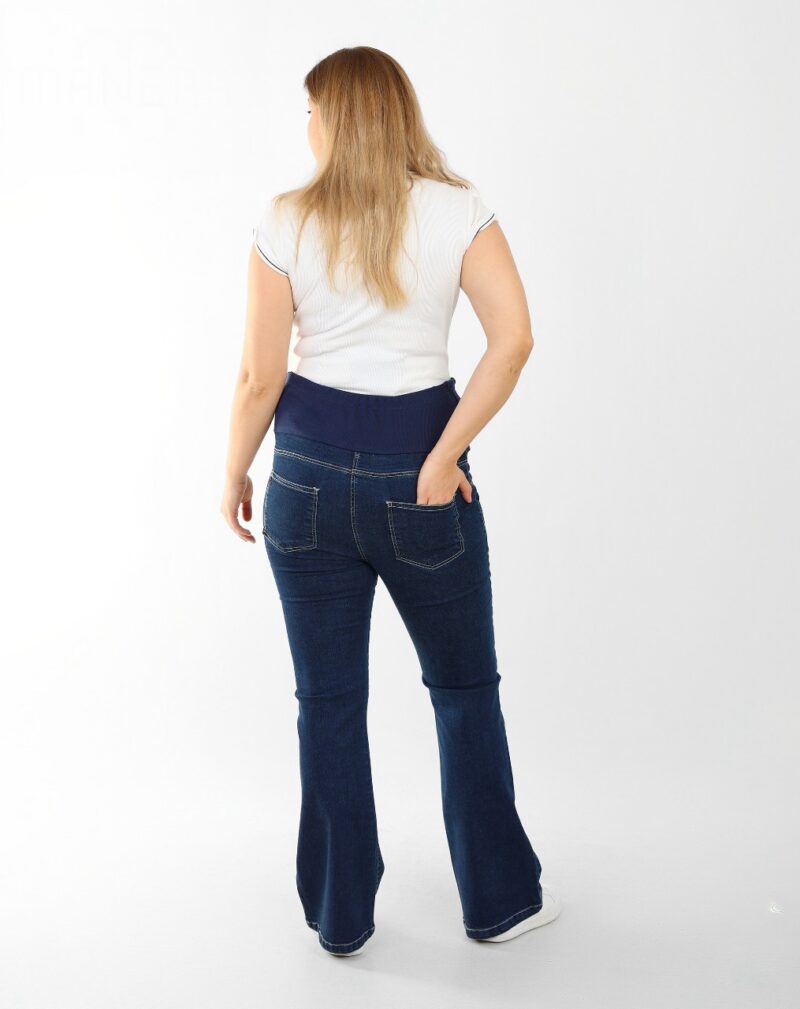 ⁦Dark bootcut jeans⁩ - الصورة ⁦3⁩